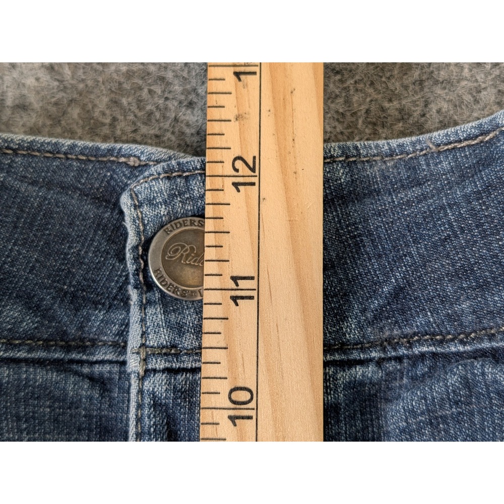 Riders by Lee Womens 24W M Midrise Bootcut Jeans Medium Wash Denim 157HBW3 - Picture 11 of 12